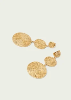 Brownie Spain Pendientes Largos Tres Discos-Mujer Otros Accesorios