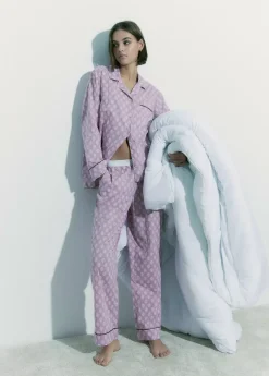 Brownie Spain Pijama Largo Estampado-Mujer Intimates