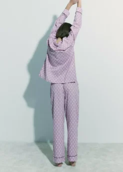 Brownie Spain Pijama Largo Estampado-Mujer Intimates