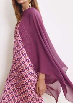 Brownie Spain Shawl Liso Berenjena-Mujer Otros Accesorios