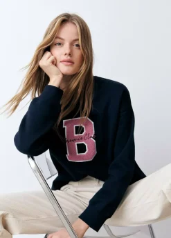 Brownie Spain Sudadera B Bordado-Mujer Sudaderas