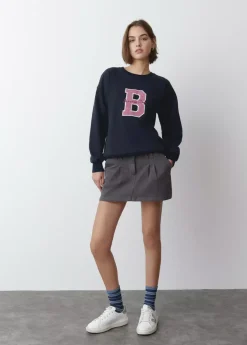 Brownie Spain Sudadera B Bordado-Mujer Sudaderas