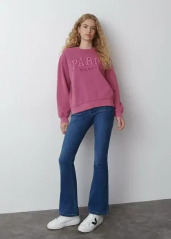 Brownie Spain Sudadera Bordada Paris-Mujer Sudaderas