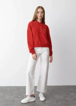 Brownie Spain Sudadera Capucha Cropped-Mujer Sudaderas