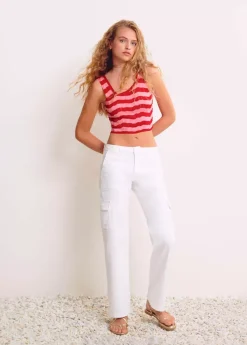 Brownie Spain Top Andy Tirantes Rayas-Mujer Tops