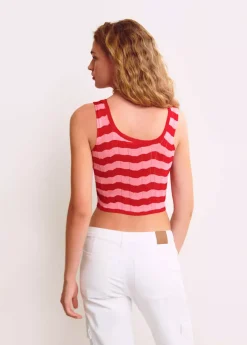 Brownie Spain Top Andy Tirantes Rayas-Mujer Tops