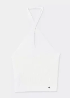 Brownie Spain Top Punto Cruzado Cuello-Mujer Tops