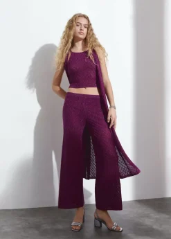 Brownie Spain Top Punto Hilo Metalizado-Mujer Tops