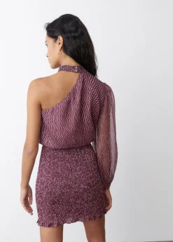 Brownie Spain Vestido Asimetrico Choker-Mujer Vestidos