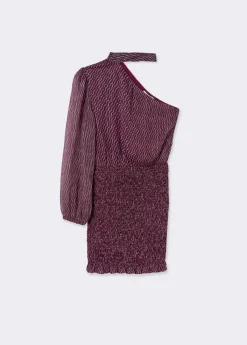 Brownie Spain Vestido Asimetrico Choker-Mujer Vestidos