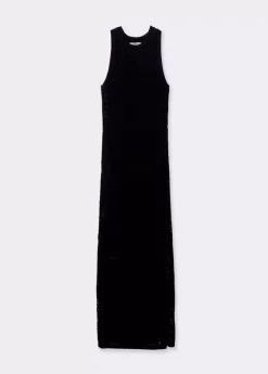 Brownie Spain Vestido Calado Largo-Mujer Vestidos