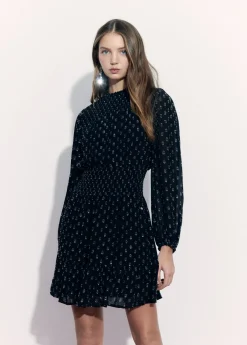 Brownie Spain Vestido Engomado Dobby-Mujer Vestidos