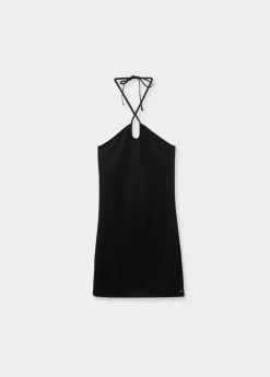 Brownie Spain Vestido Halter Cruzado-Mujer Vestidos