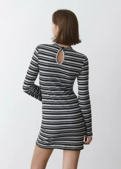 Brownie Spain Vestido Rayas Manga Larga-Mujer Vestidos